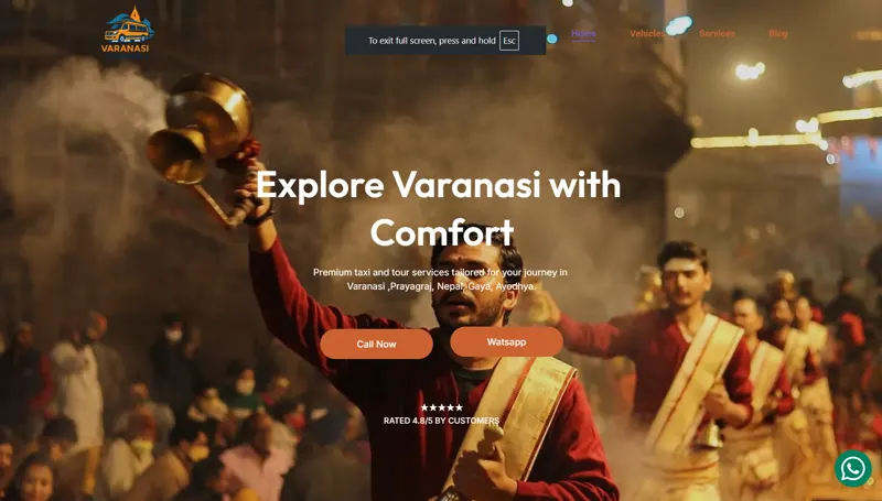 Varanasi on Wheels — Tours & Travel