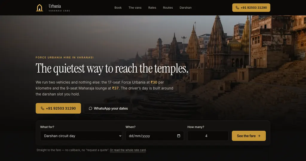 Urbania Varanasi — Tours & Travel